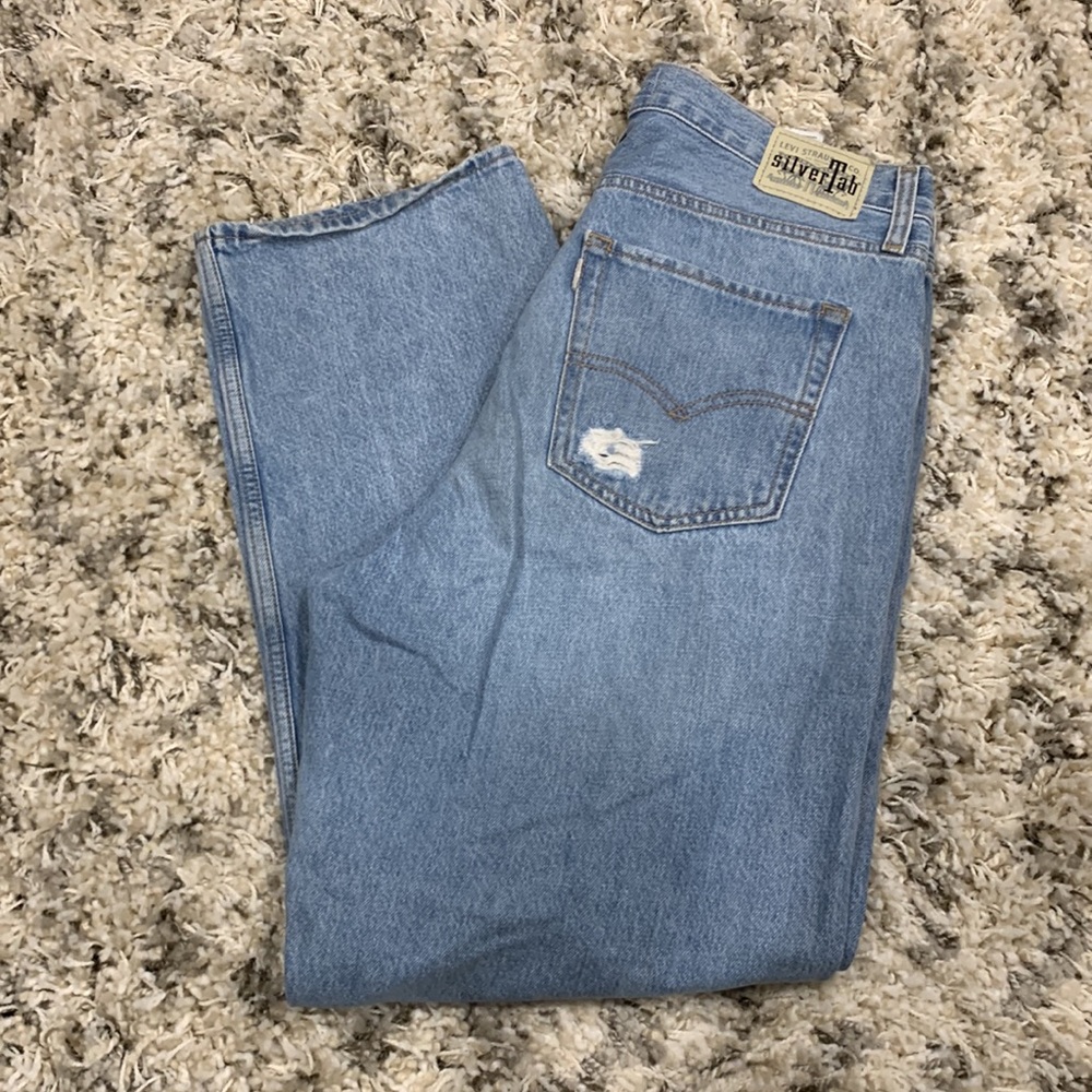Levi's Silver Tab '94 Baggy Distressed Jeans